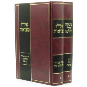 Eilu Metzios Umkah Shel Halacha / אלו מציאות עומקה של הלכה ב כרכים