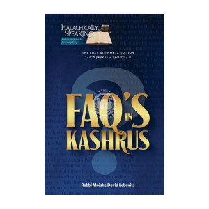 FAQ's in Kashrus