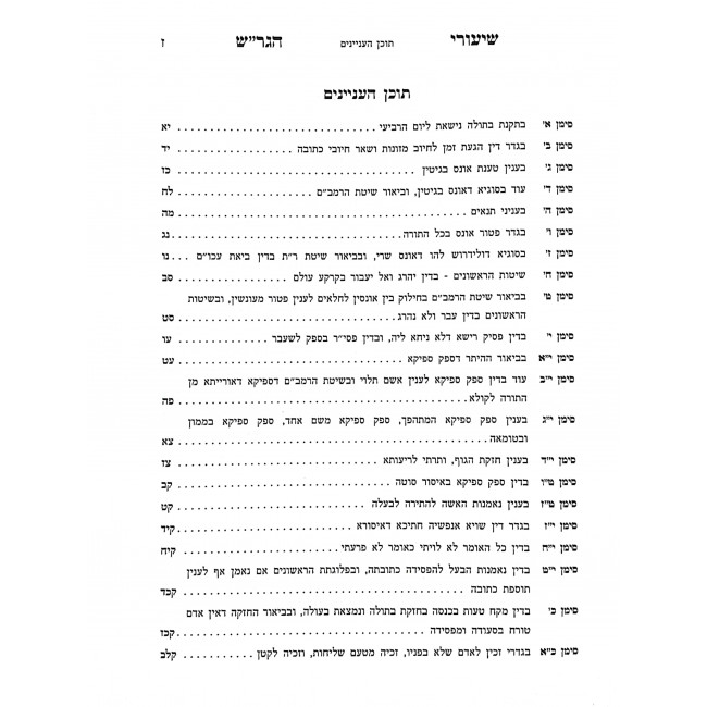 Shiurei HaGrash Kesubos    /   שיעורי הגר”ש כתובות