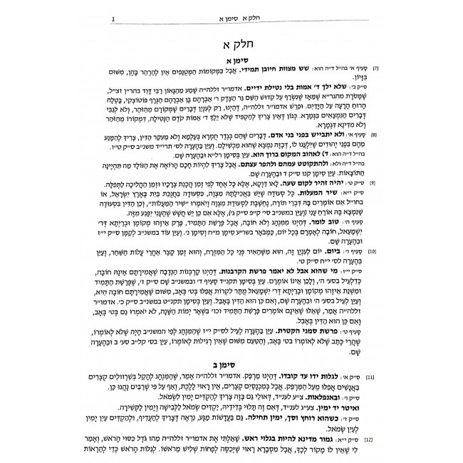 HaOros U'Pesakim B'Yitzchok Yikarei / הערות ופסקים ביצחק יקרא - על כל חלקי משנה ברורה