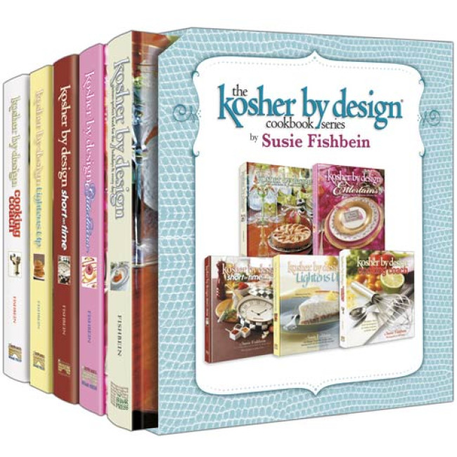 Kosher by Design Cookbook Series Slipcase Set 