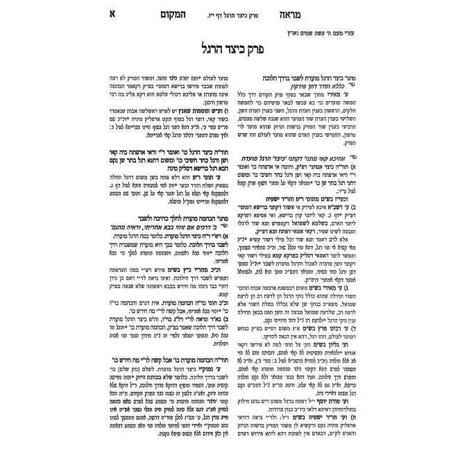 Mareh HaMakom - Bava Kama - Keitzad HaRegel 2 / מראה המקום - בבא קמא - כיצד הרגל ב