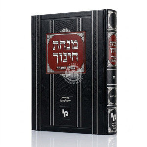 Minchas Chinuch - Beshulei HaMincha Volume 8 / מנחת חינוך - בשולי המנחה חלק ח