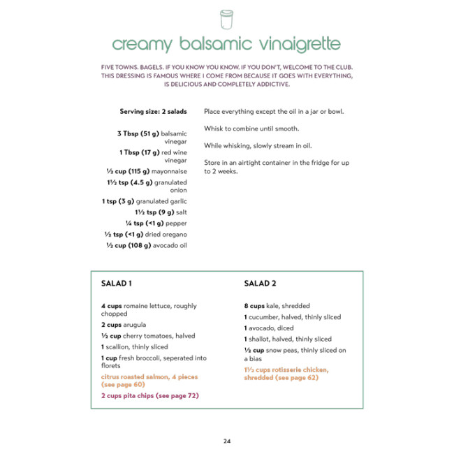 Micro Peas - The Mini Cookbook Series: Salad Formula