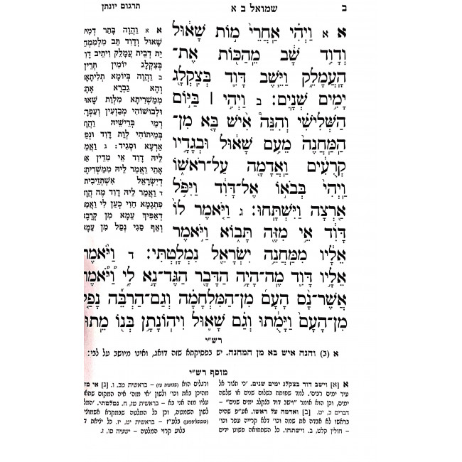 Nach Simah Befihem - Shmuel 2 / נ"ך שימה בפיהם - שמואל ב