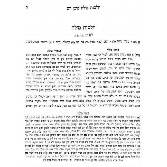 Pischei Milah - Al Shulchan Aruch Yoreh Deah HIlchos Milah / פתחי מילה - על שו"ע יורה דעה הלכות מילה Pischei Milah - Al Shulchan Aruch Yoreh Deah HIlchos Milah / פתחי מילה - על שו"ע יורה דעה הלכות מילה
