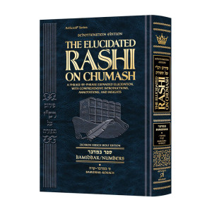 The Elucidated Rashi on Chumash - Bamidbar volume 1: Bamidbar – Korach