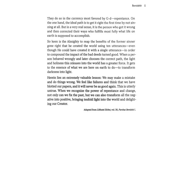 Reframed - Insights on the Parsha and Festivals by the Lubavitcher Rebbe