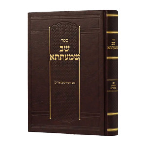 Shav Shmatsa Im Haaros U'Biurim  / שב שמעתתא עם הערות וביאורים