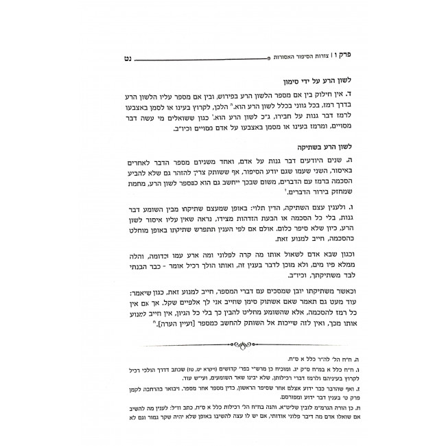 Shmiras HaLoshon K'Halachah / שמירת הלשון כהלכה