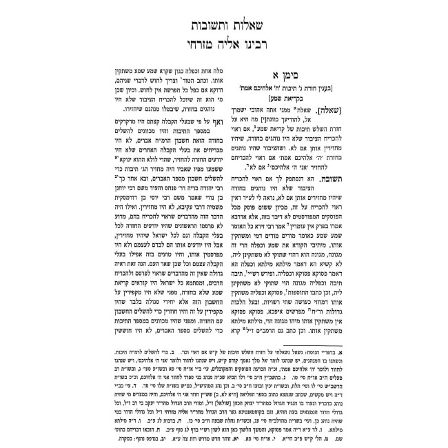 Shut Haram - Shut Mayim Amukim - Ahavas Shalom / שו"ת הרא"ם - שו"ת מים עמוקים - אהבת שלום