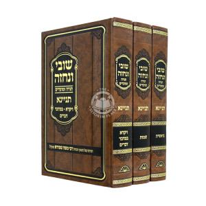 Shuvi V'Nechzeh -Torah U'Moadim - Tinyona Al HaTorah 3 Volume Set / שובי ונחזה - תורה ומועדים - תניינא על התורה ג כרכים