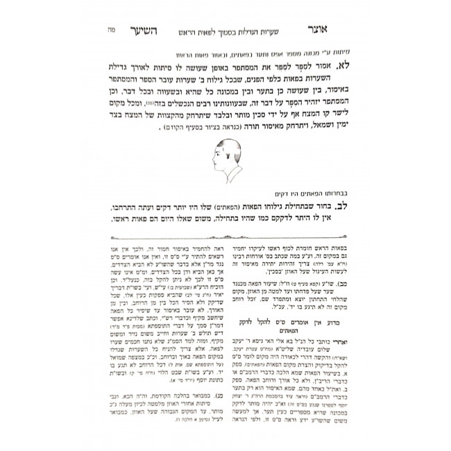 Otzar HaSeiar HaSeiar BeHalacha  /  אוצר השיער השיער בהלכה