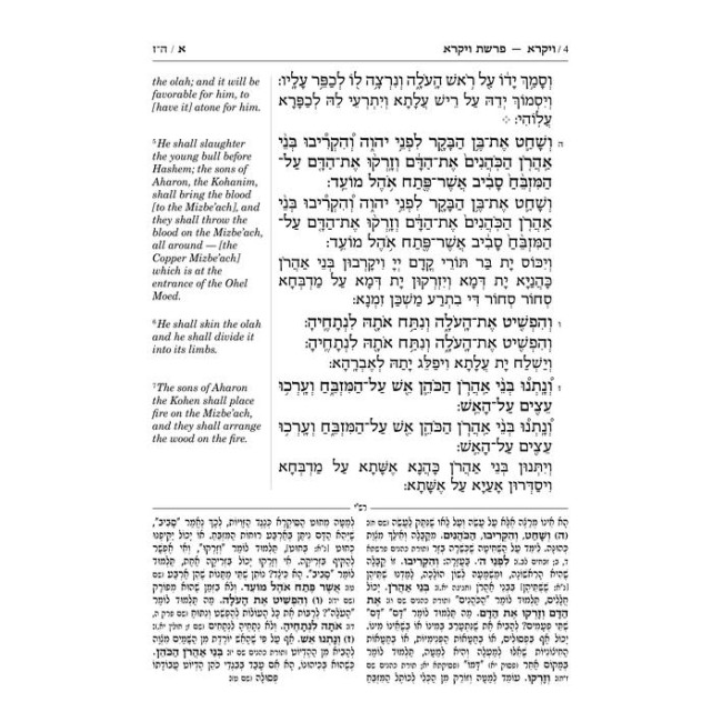 Sh'nayim Mikra V'Echad Targum - Vayikra