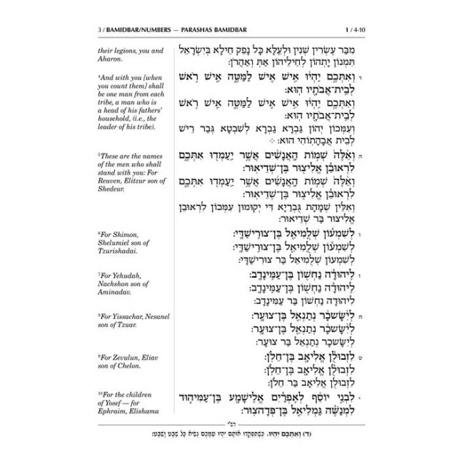 Shnayim Mikra V'Echad Targum - Bamidbar