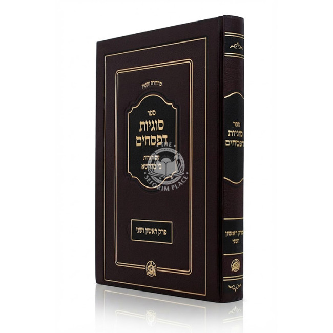 Sugyos D'Pesachim - Perek 1 and 2 / סוגיות דפסחים - עם הערות בי מדרשא - פרק ראשון ושני