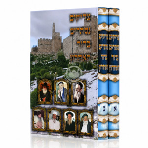 Tzadikim Nistarim B'Dor HaAcharon 2 Volume Set / צדיקים נסתרים בדור האחרון ב כרכים