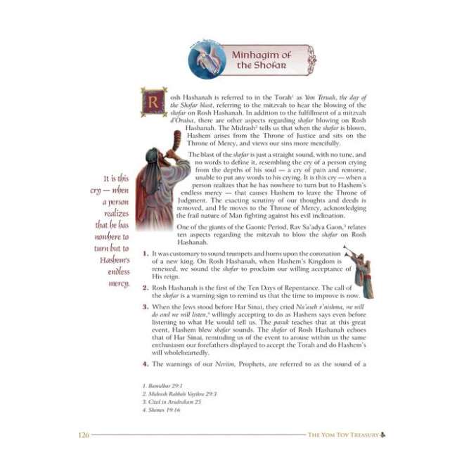 The Yom Tov Treasury Volume 1