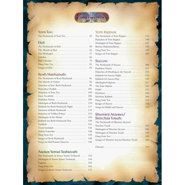 The Yom Tov Treasury Volume 1