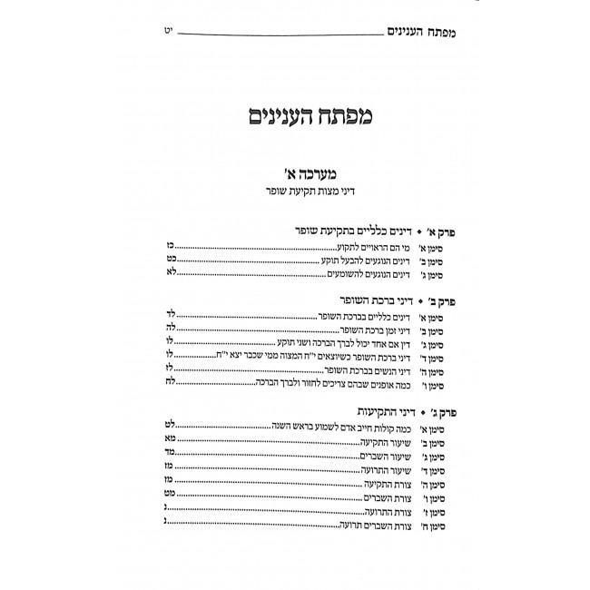 Yerach Haitanim Hilchos U'Biurim Tishrei  / ירח האיתנים הלכות וביאורים תשרי